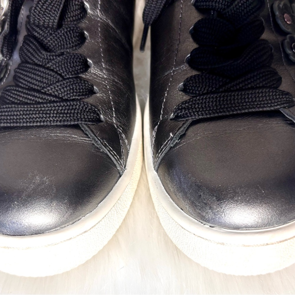 COACH Metallic Tea Rose Sneakers - Picture 9 of 11